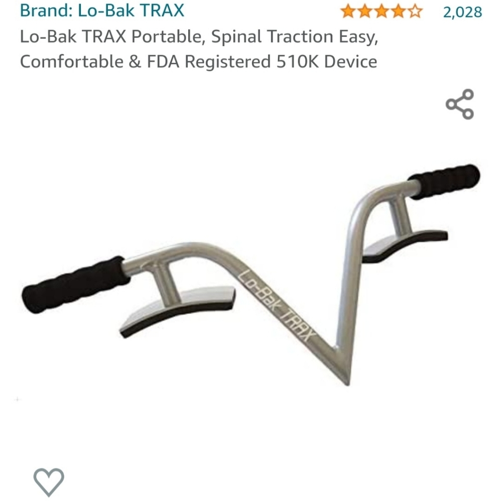 Lo-Bak Traxx portable,spinal traction easy...NEW!!